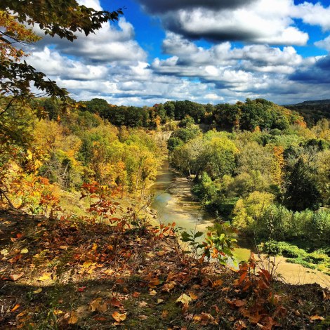 Hatch Otis Overlook in Fall