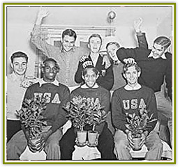 Jesse Owens with oak tree seedling